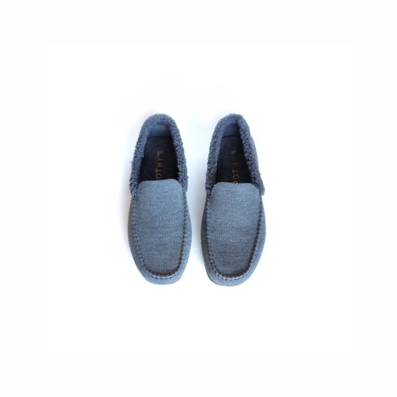 Rothy's Shoes Mens Merino The Slipper Mountain Gray Mens Size 9 - Picture 2 of 11
